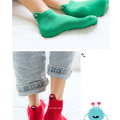 Colorful style custom funny cotton cartoon women boat socks with factory price